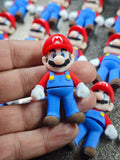 Articulated Super Mario Minifigure Collectible Keychain.