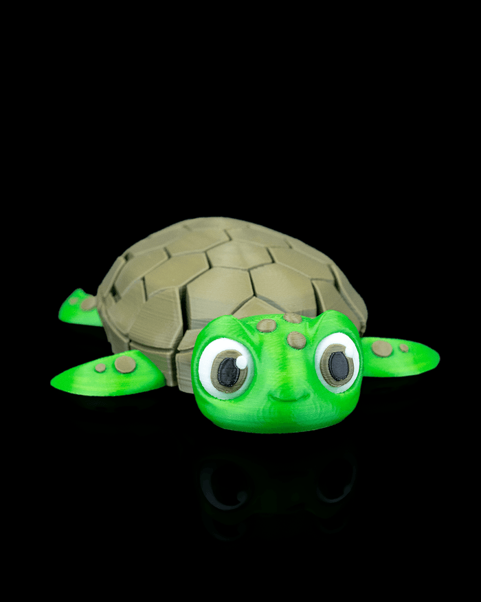 Myrtle, the Turtle – Collectible Articulated Keychain & Bag Charm