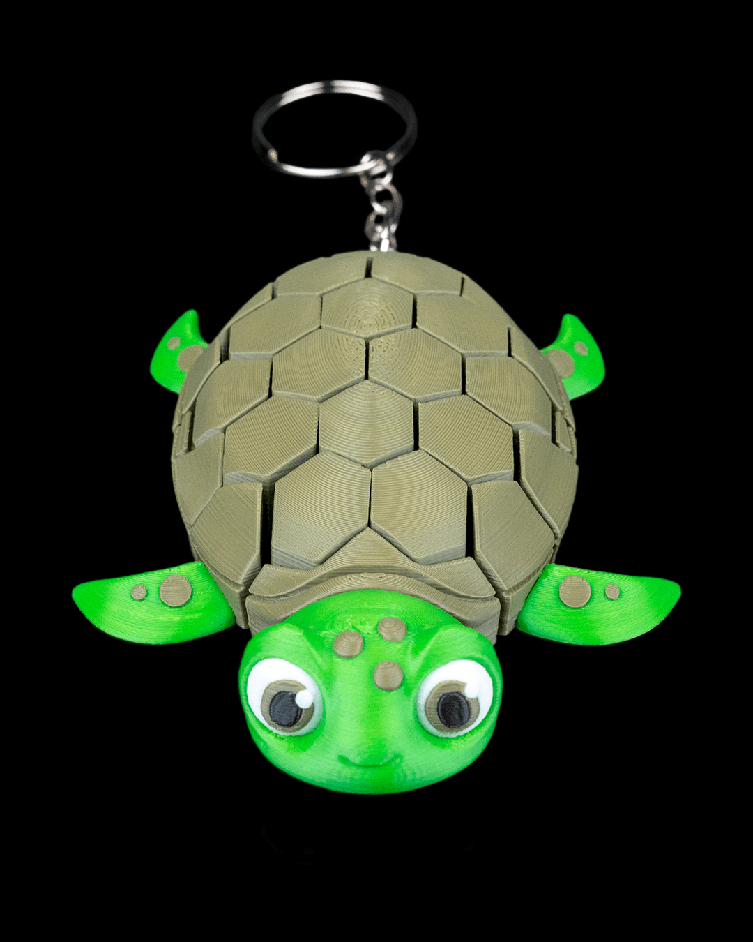Myrtle, the Turtle – Collectible Articulated Keychain & Bag Charm