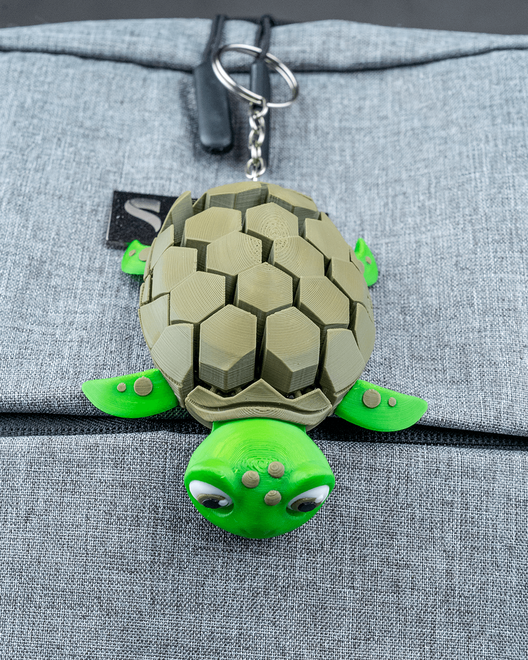 Myrtle, the Turtle – Collectible Articulated Keychain & Bag Charm