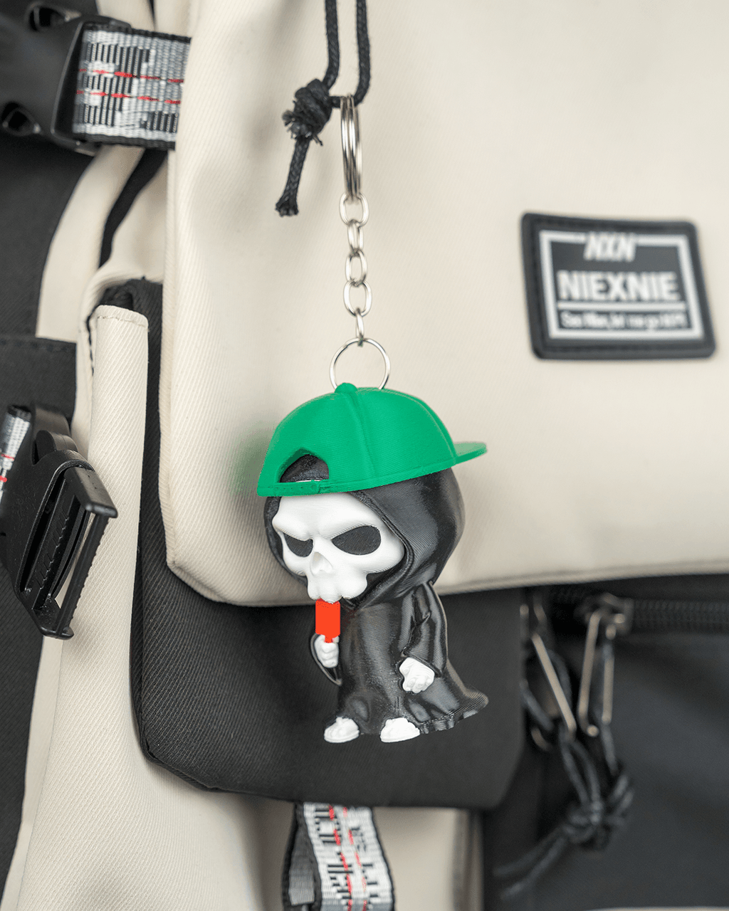 Grim Reaper "Popsi Kill" Collectible Figure Keychain