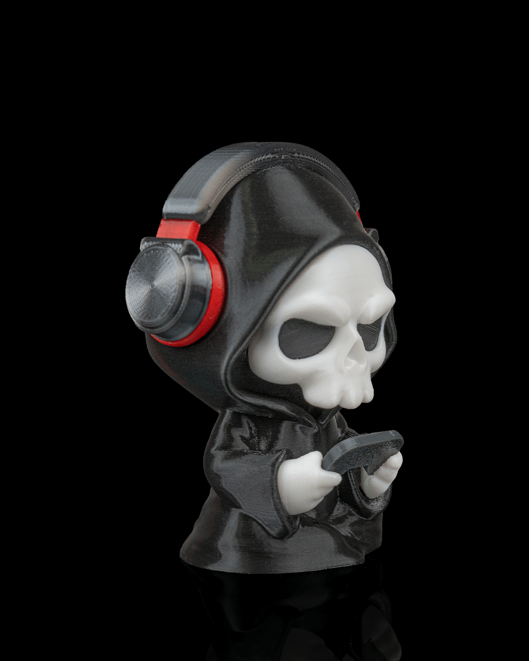 Grim Reaper "Press F" Collectible Figure Keychain