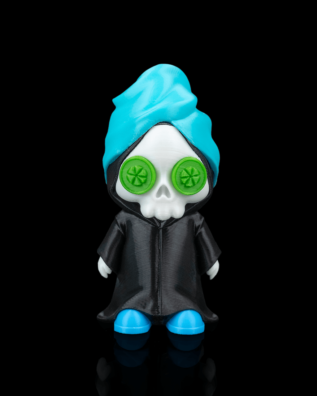 Grim Reaper "Reap in Peace" Collectible Figure Keychain