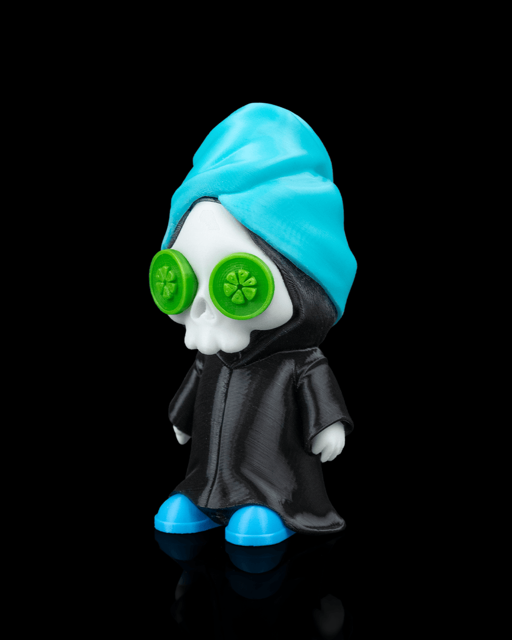 Grim Reaper "Reap in Peace" Collectible Figure Keychain