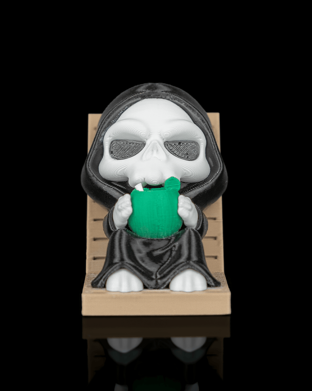 Grim Reaper "Rest in Paradise" Collectible Figure Keychain