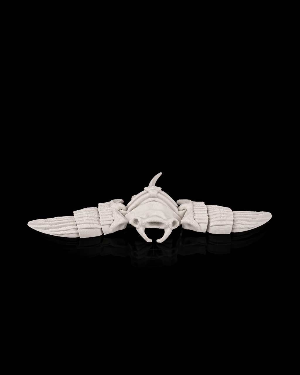 Articulated Skeleton Manta Ray Figurine