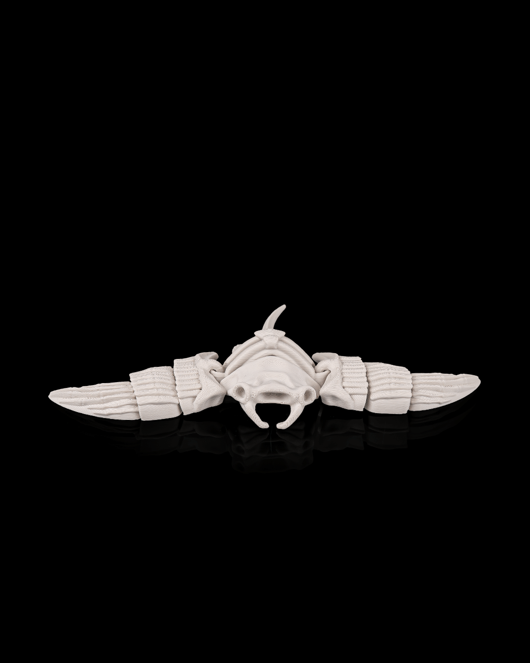 Articulated Skeleton Manta Ray Figurine