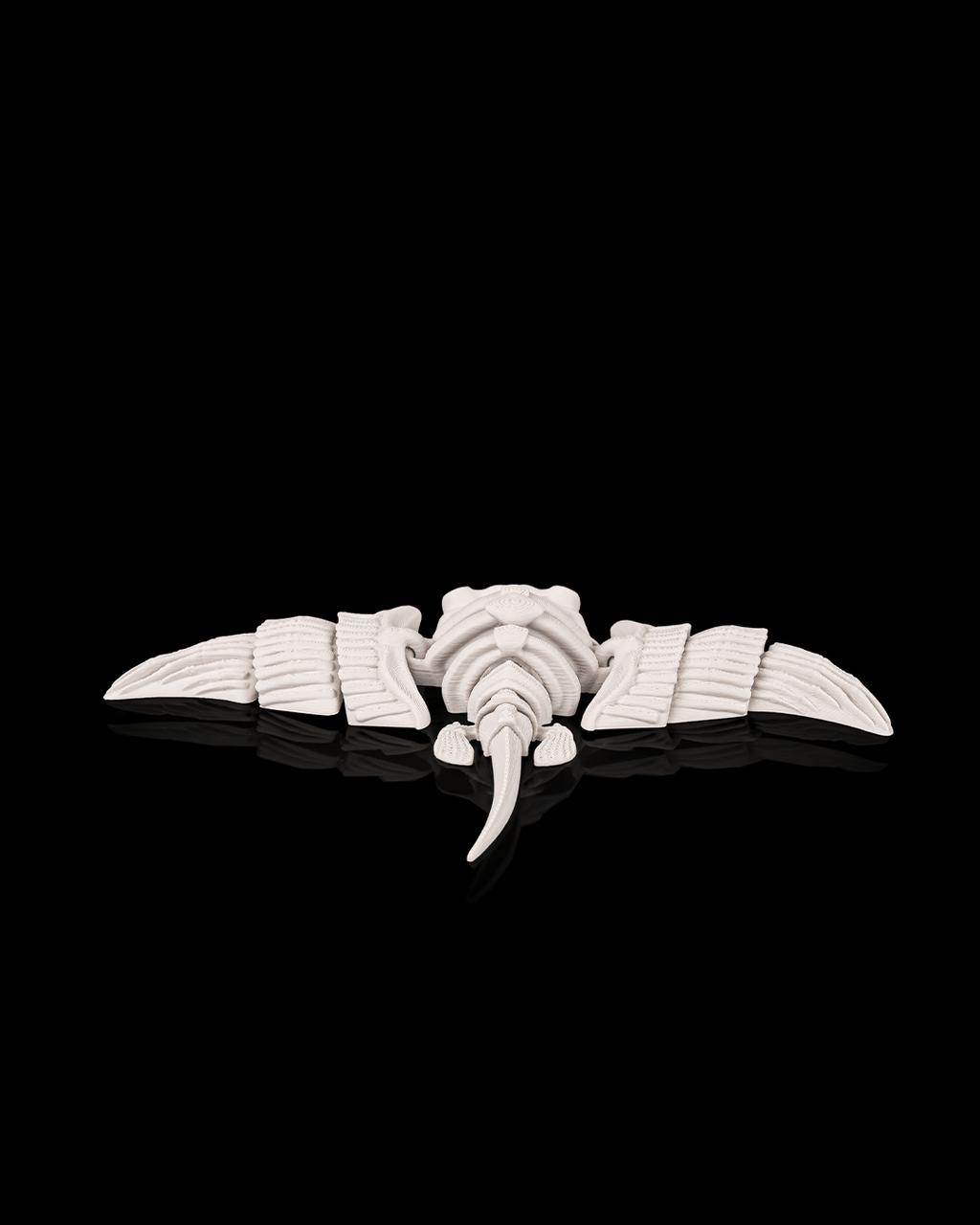 Articulated Skeleton Manta Ray Figurine