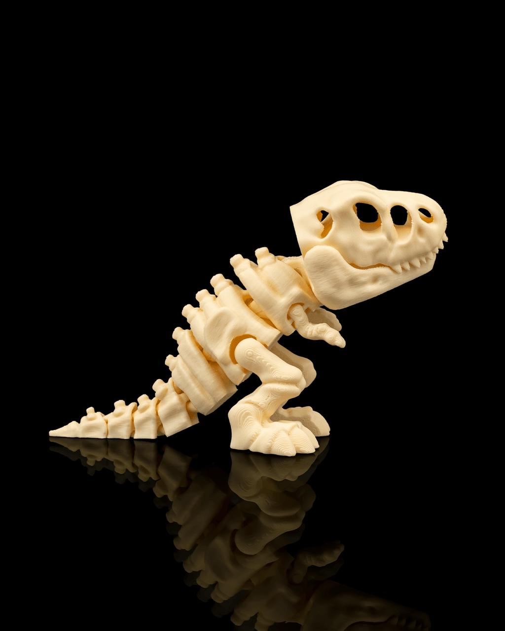 Articulated Skeleton T-Rex Dinosaur Figurine