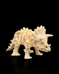 Articulated Skeleton Triceratops Dinosaur Figurine