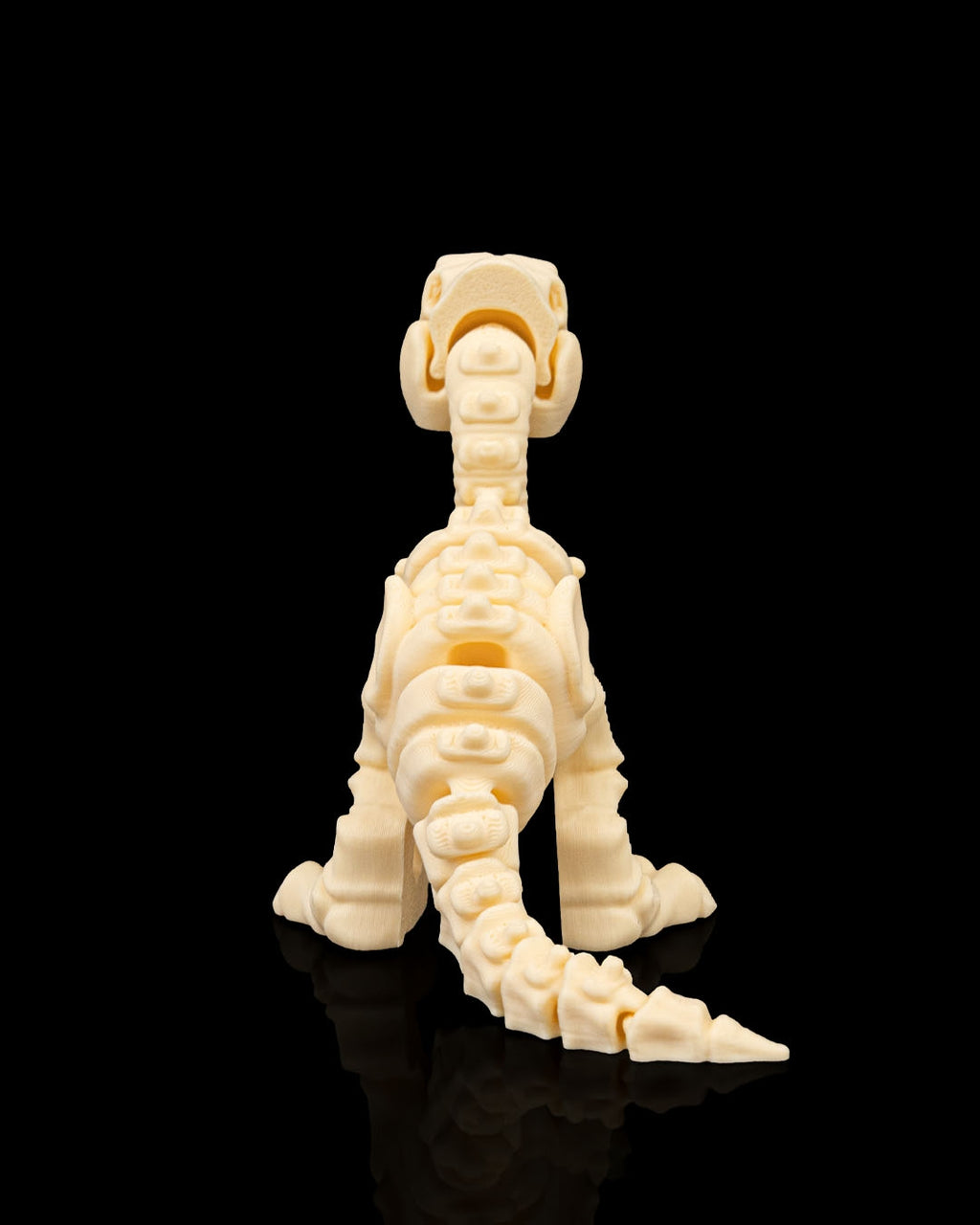 Articulated Skeleton Velociraptor Dinosaur Figurine