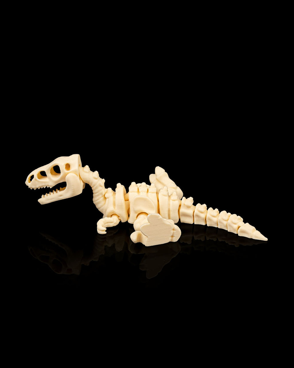 Articulated Skeleton Velociraptor Dinosaur Figurine