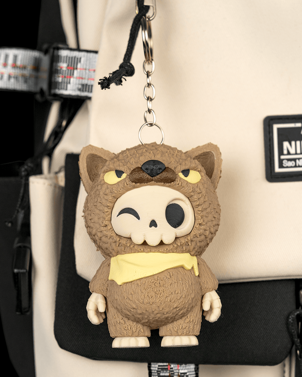 Skubbies Grim Reaper "Luppi" Collectible Figure Keychain