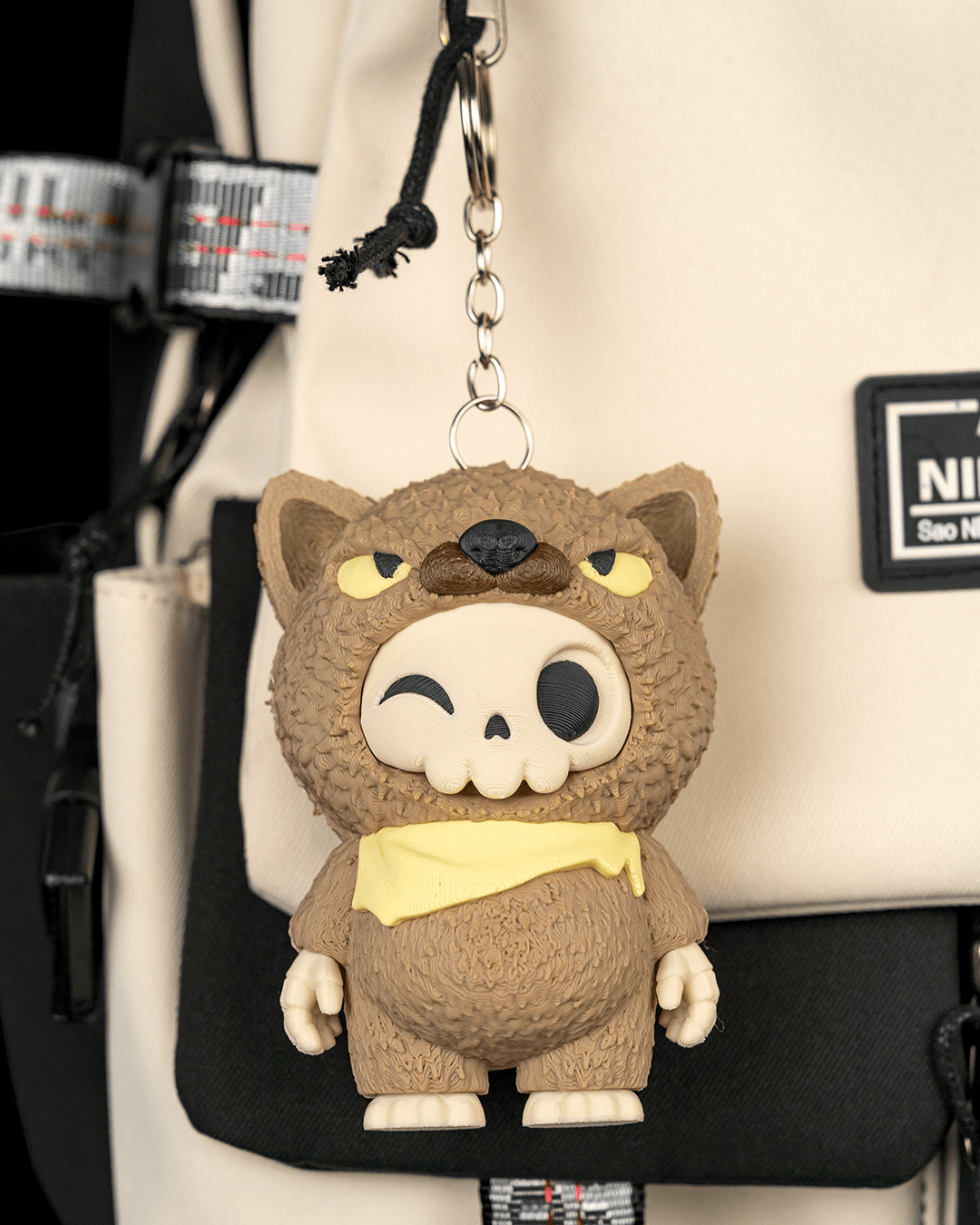Skubbies Grim Reaper "Luppi" Collectible Figure Keychain