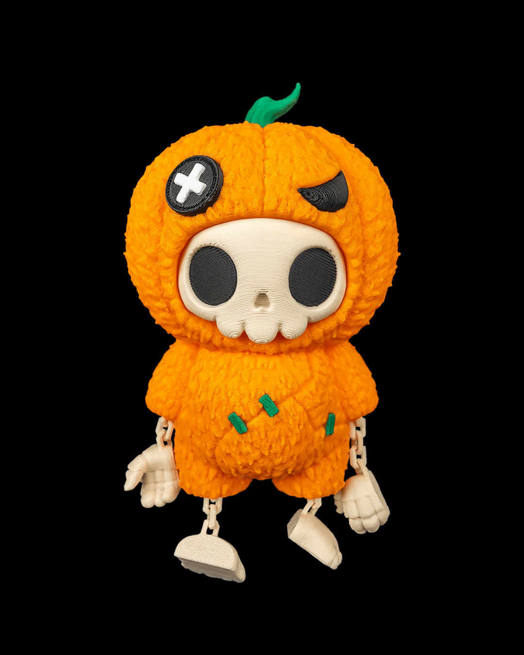 SKUBBIES Grim Reaper "Punki" Collectible Figure Keychain