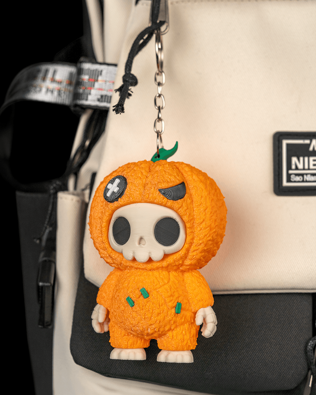 SKUBBIES Grim Reaper "Punki" Collectible Figure Keychain