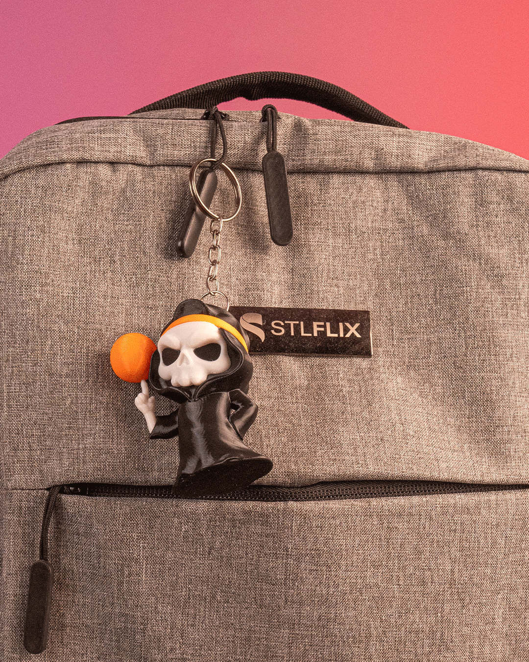 Grim Reaper "Slam Reaper" Collectible Figure Keychain