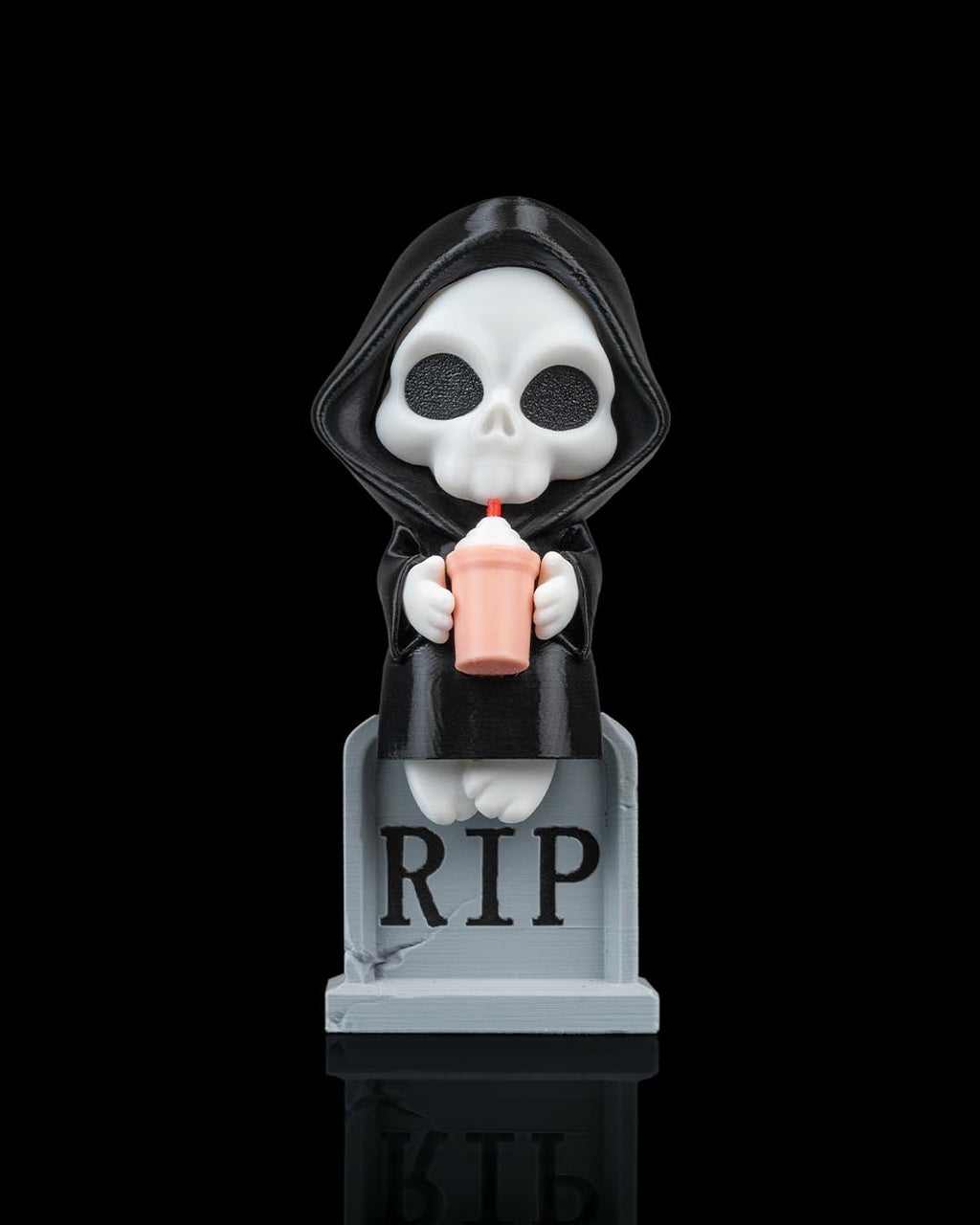 Grim Reaper "Sweet Rest" Collectible Figure Keychain
