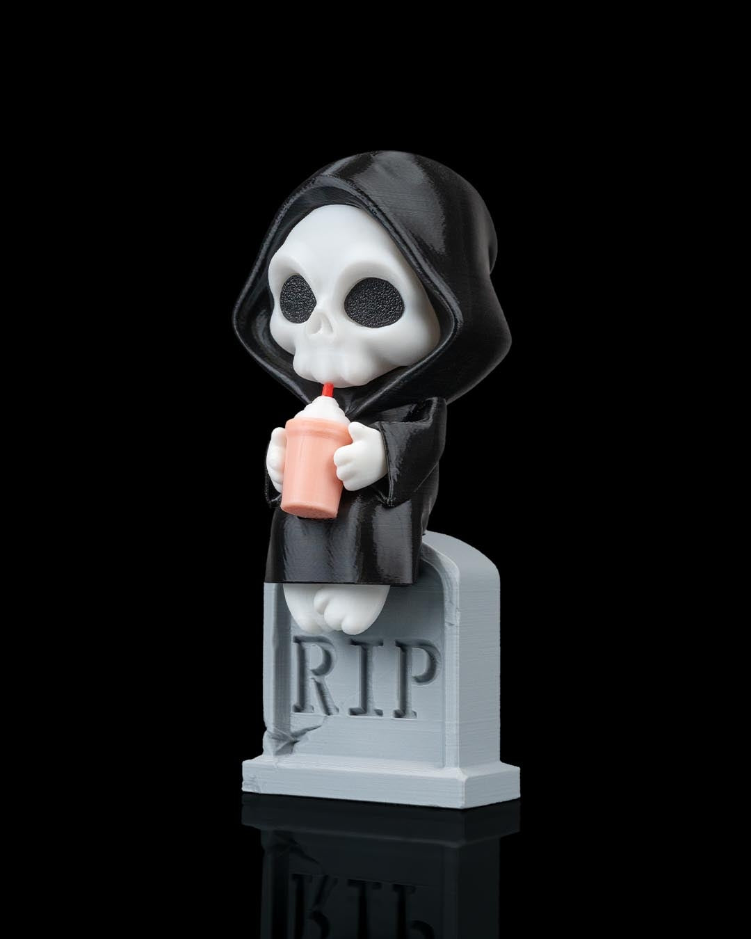 Grim Reaper "Sweet Rest" Collectible Figure Keychain
