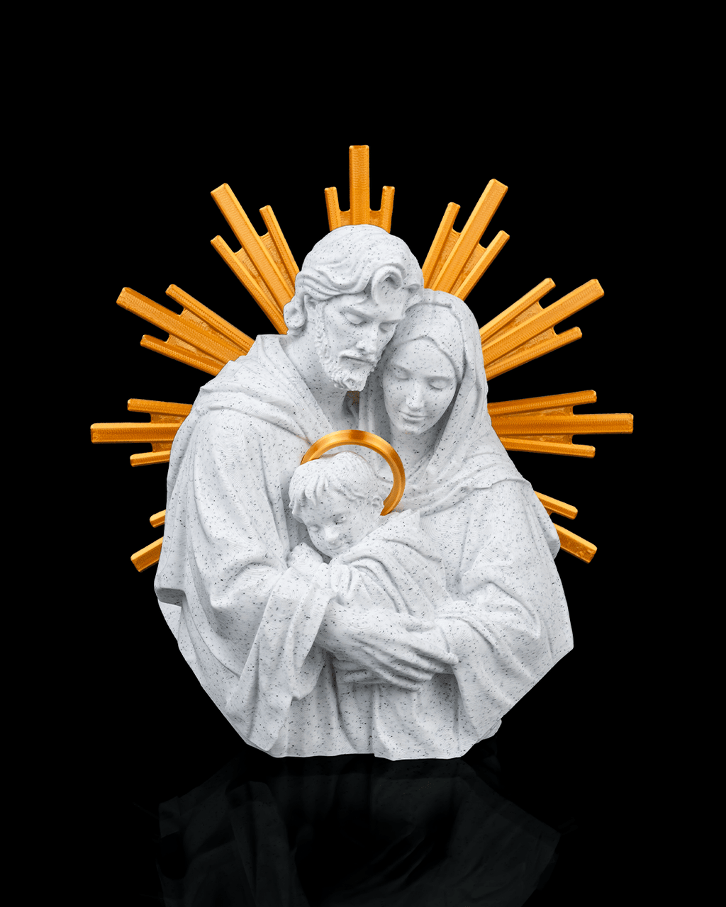 The Holy Family Statue: Faithful Sculpture of Unity & Love