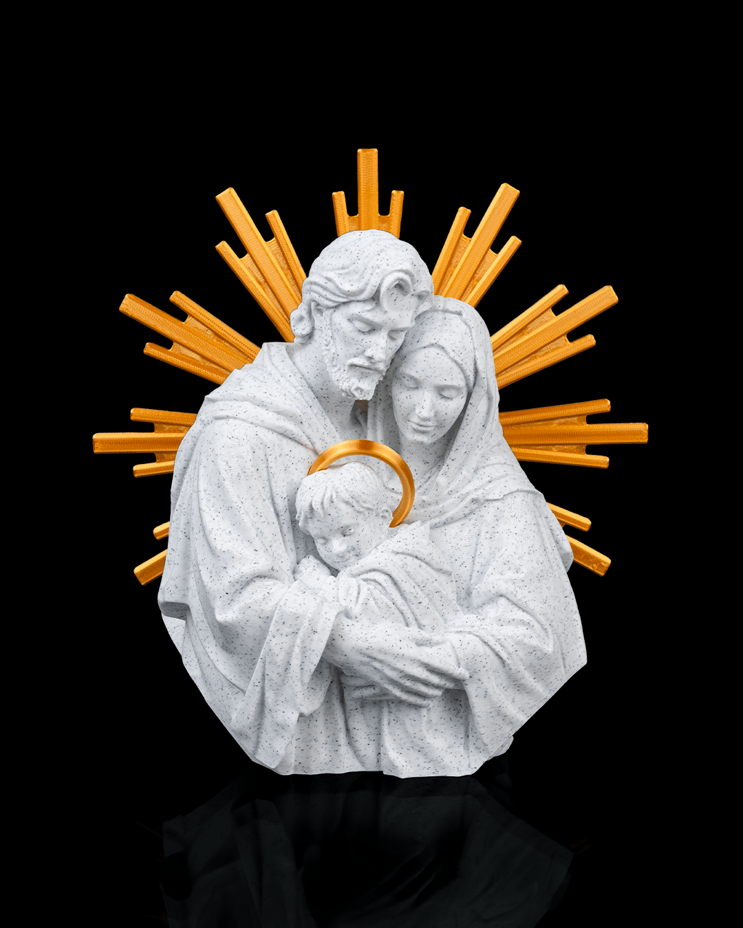 The Holy Family Statue: Faithful Sculpture of Unity & Love