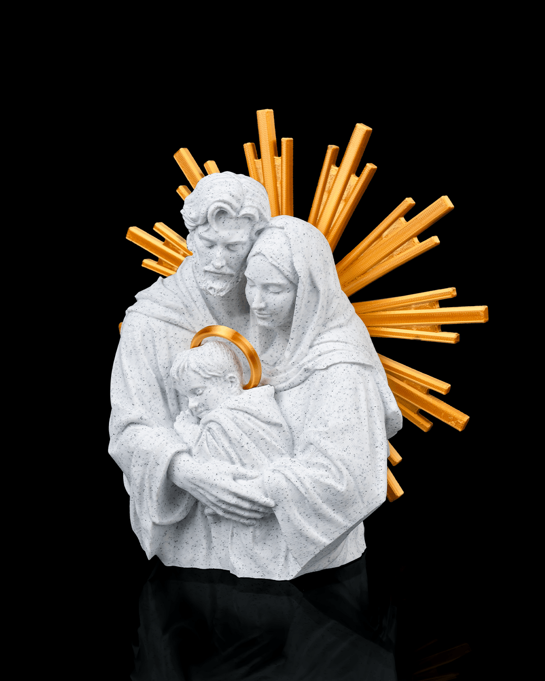 The Holy Family Statue: Faithful Sculpture of Unity & Love
