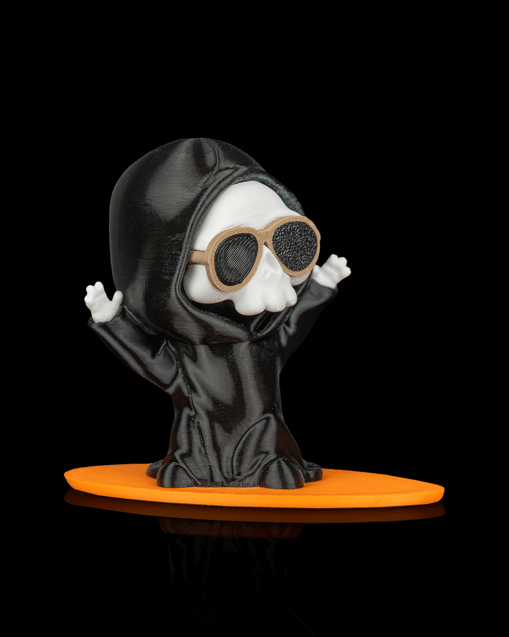 Grim Reaper "Wave Goodbye" Collectible Figure Keychain