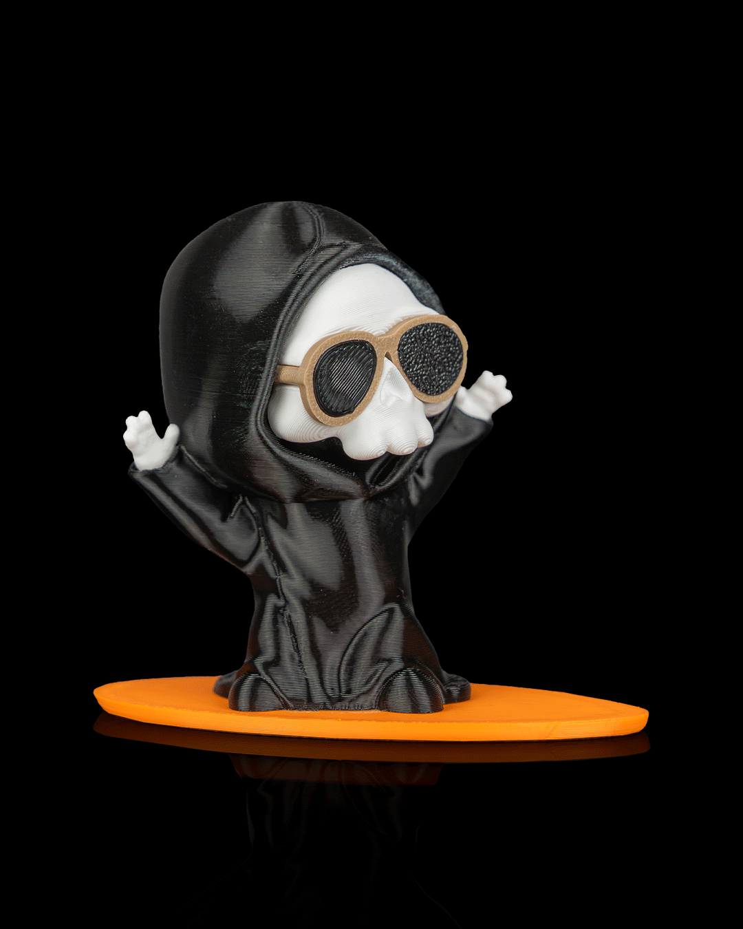 Grim Reaper "Wave Goodbye" Collectible Figure Keychain