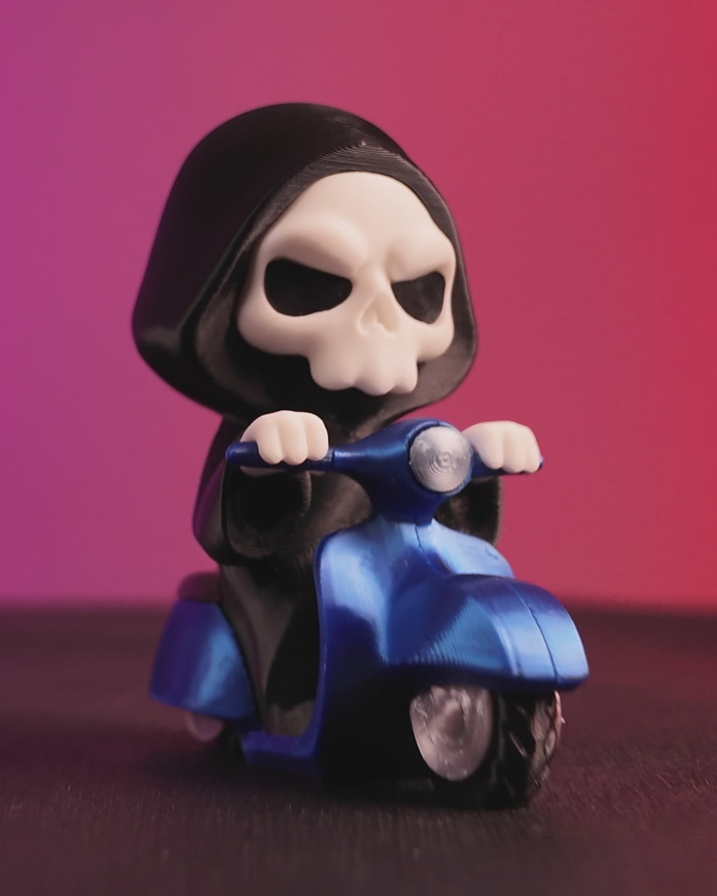 Grim Reaper "Grim Rider" Collectible Figure Keychain