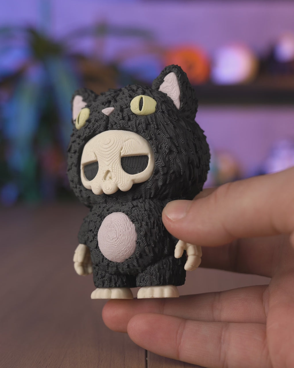 SKUBBIES Grim Reaper "Hex" Collectible Figure Keychain