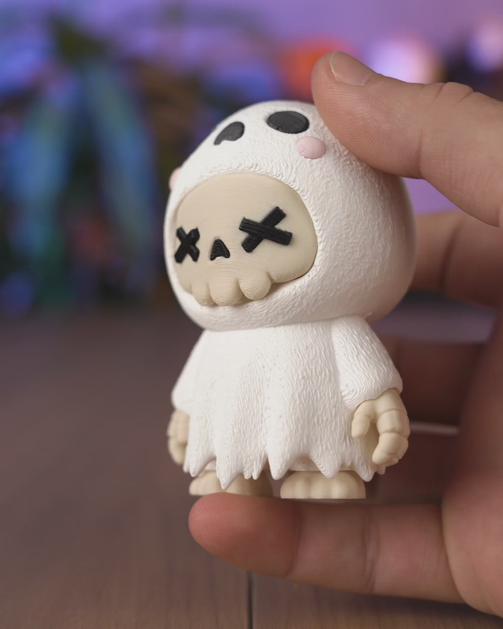 SKUBBIES Grim Reaper "Wispie" Collectible Figure Keychain