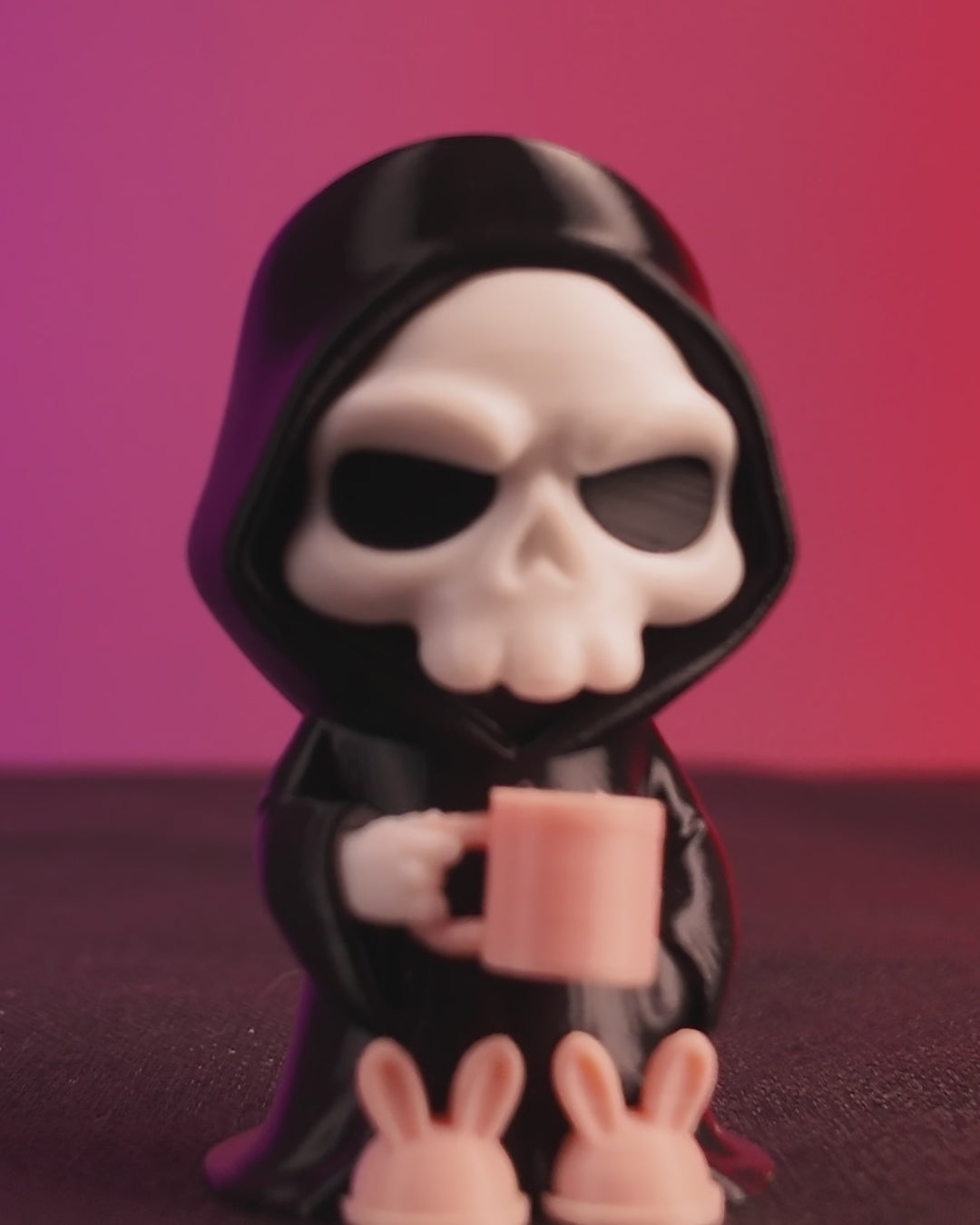 Grim Reaper "Coffin Break" Collectible Figure Keychain