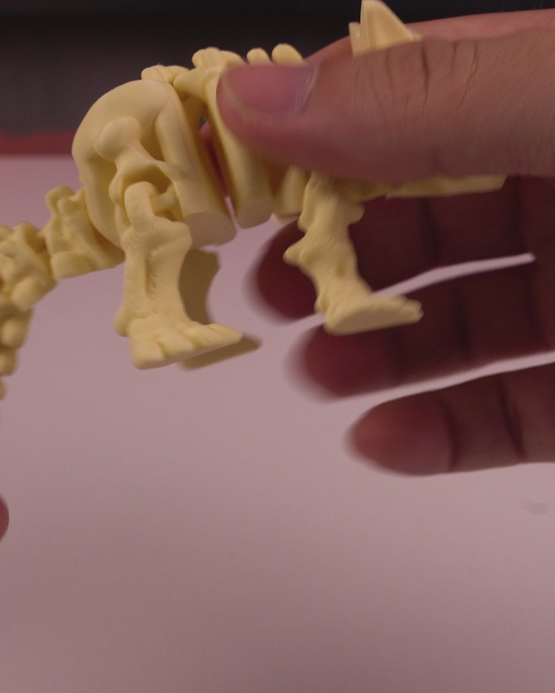 Articulated Skeleton Ankylosaurus Dinosaur Figurine