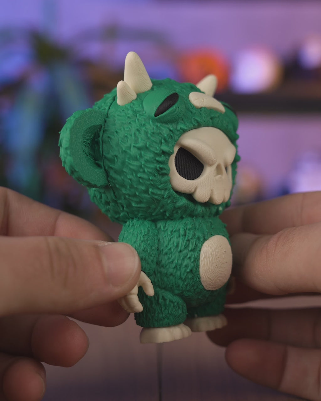 SKUBBIES Grim Reaper "Moki" Collectible Figure Keychain