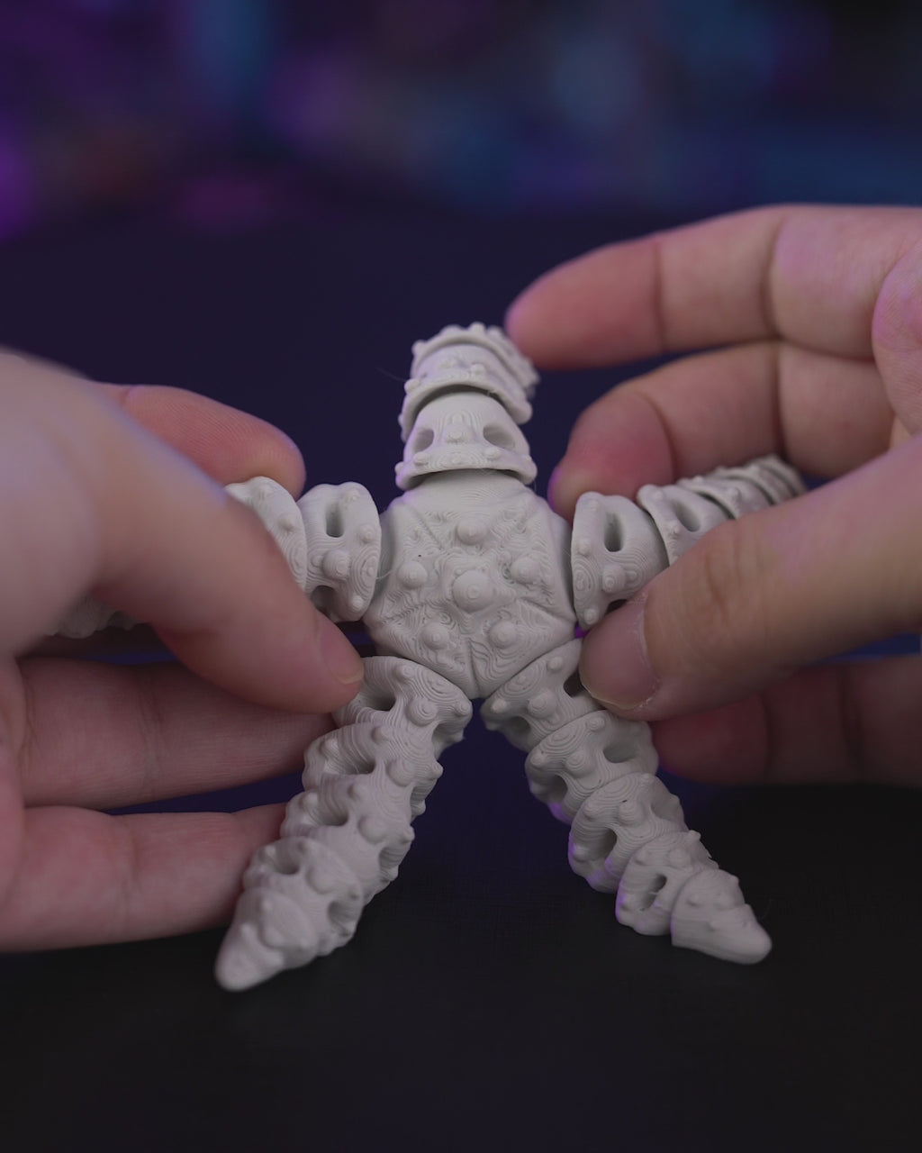 Articulated Skeleton Starfish Figurine