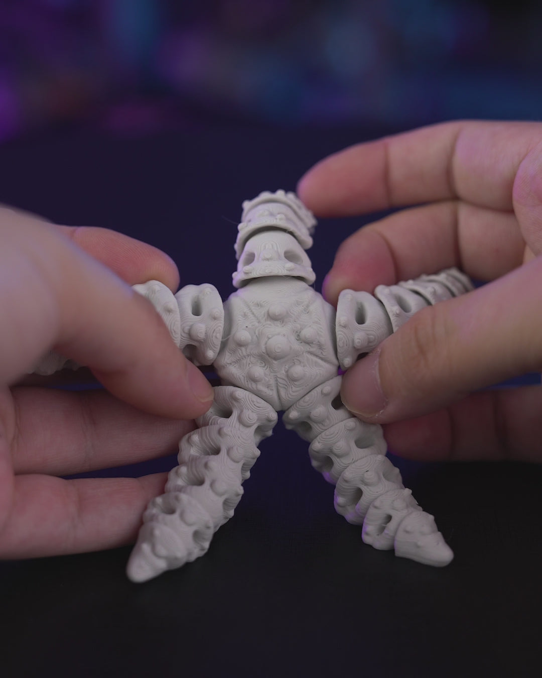 Articulated Skeleton Starfish Figurine