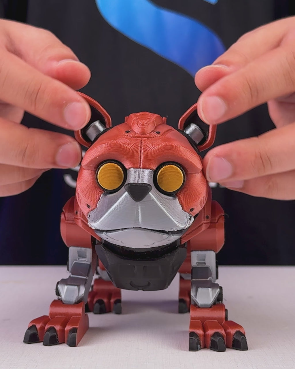 DOGGOBOT Articulated Mechanical Dog with Hamster Pilot