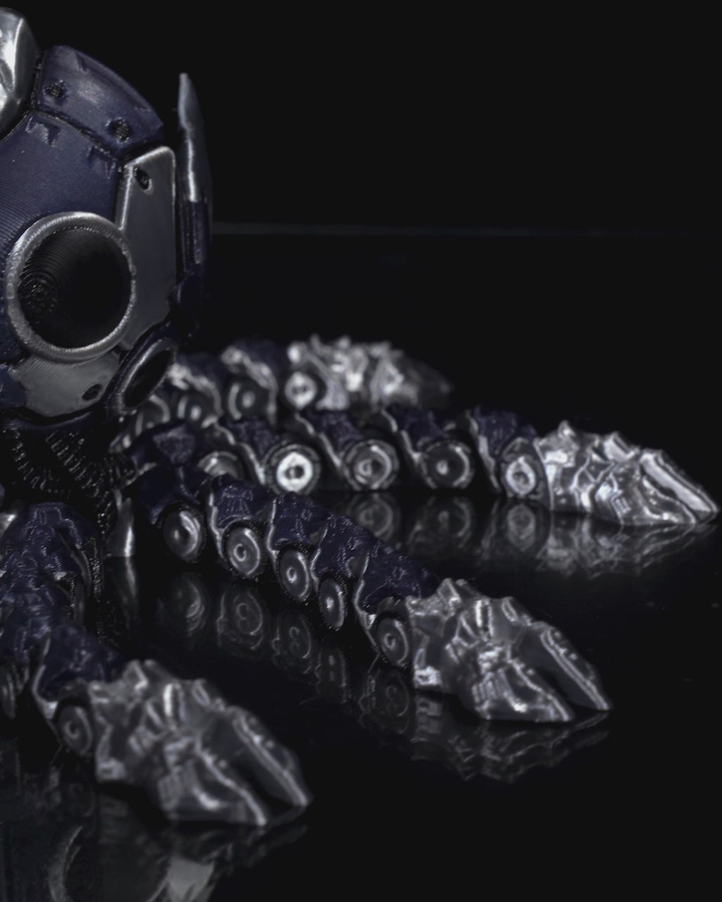 OCTOBOT Articulated Mechanical Octopus with Hamster Pilot