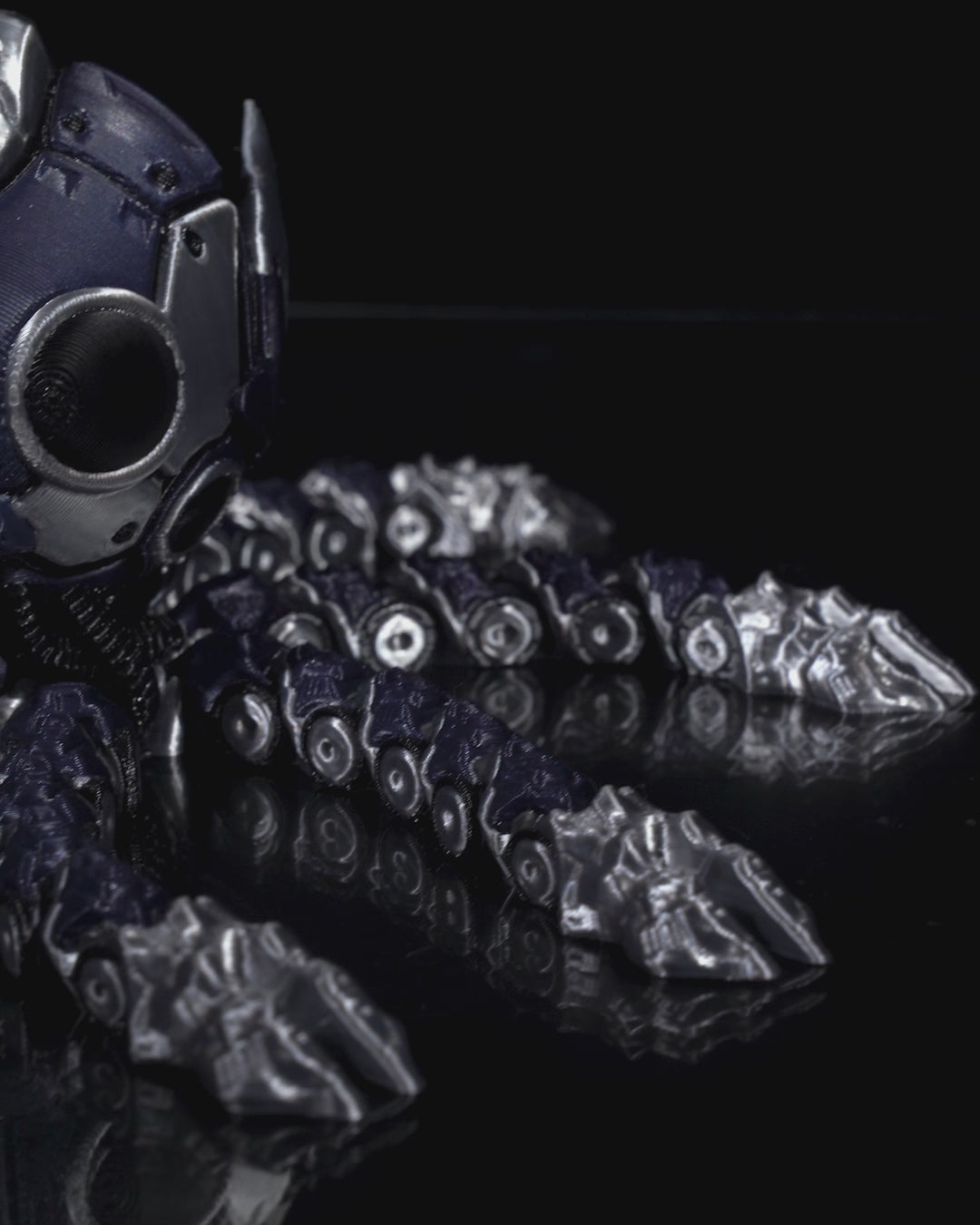 OCTOBOT Articulated Mechanical Octopus with Hamster Pilot